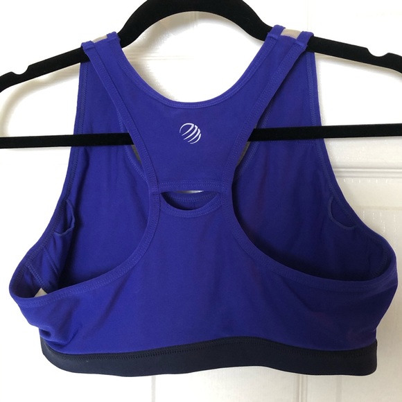 MPG Sports Bra - Blue - Size Medium - Picture 3 of 6